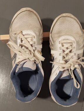 New Balance Light Blue and White Casual Sneakers